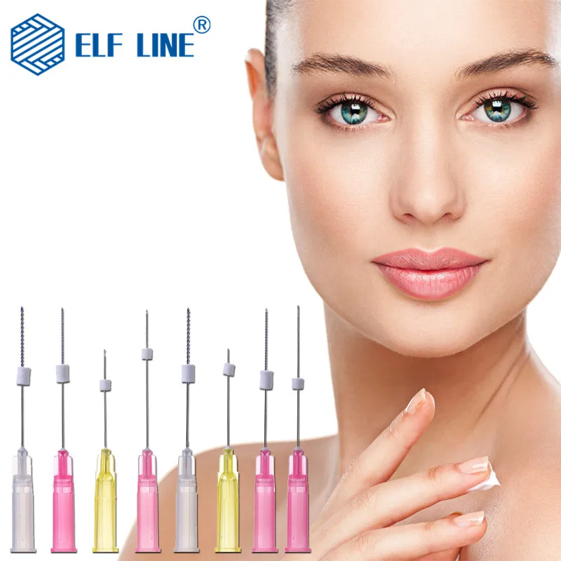 Заводская хорошая цена, купить хирургический шовный аппарат pdo, резьбовой подъемник cog 4d, Корея, с острыми иглами из Южной Кореи