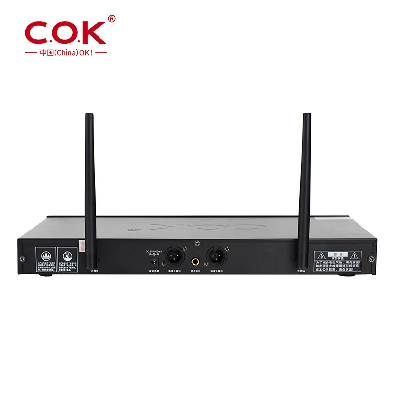 Популярный двухканальный Ручной uhf 200 fm беспроводной микрофон micro san fil Professional караоке-система со светодиодным экраном