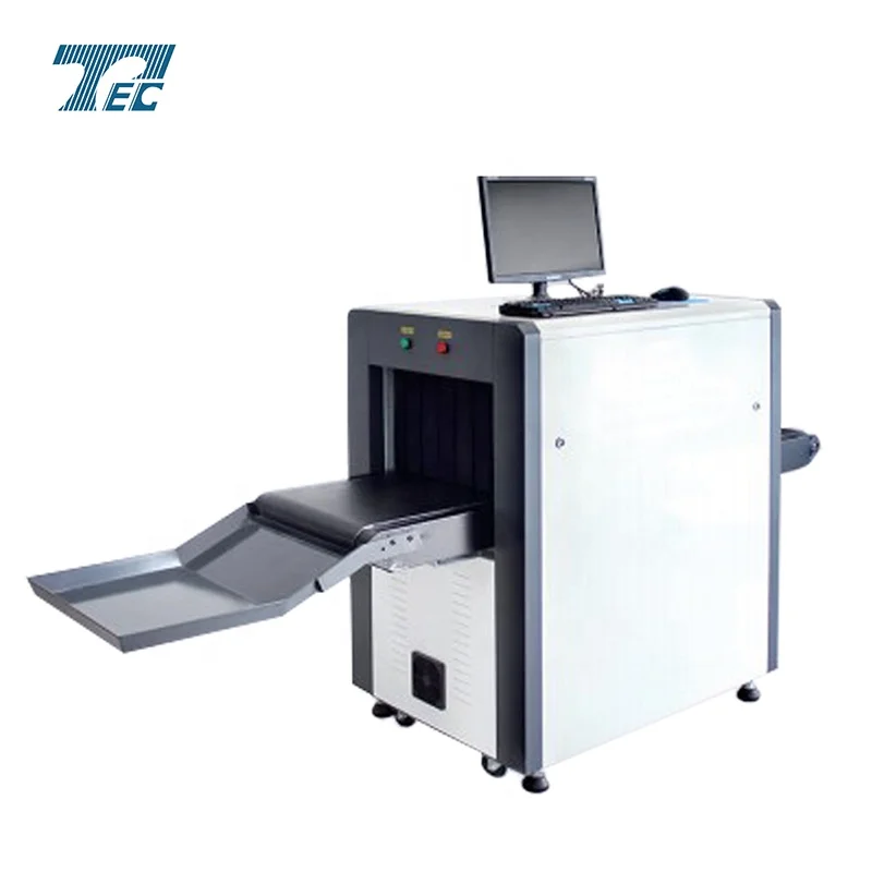 Security baggage scanner,X Ray baggage Security Inspection Machine TEC-5030A with Automatic conveyor belt