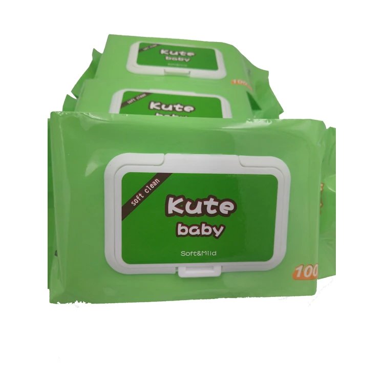 Nature Smell Eco-Friendly Baby Wet Wipes Unscented Scented Lemon Fragrance Options