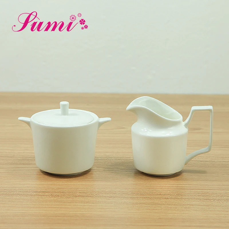 MOQ 200 Creative design bone china tea pot set gift porcelain, ceramic tea pot with cup