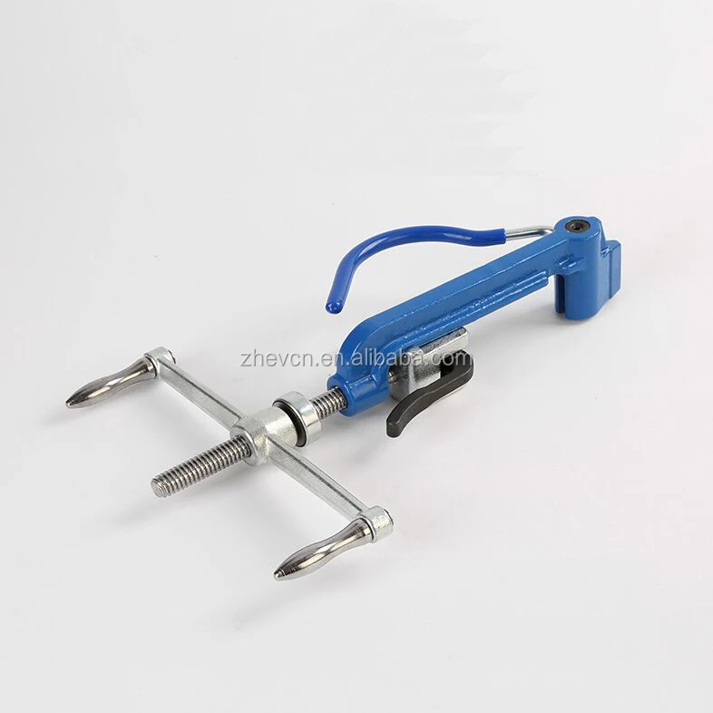 Band Strapping Tool with Screw Stem for Stainless Steel Cable Tie