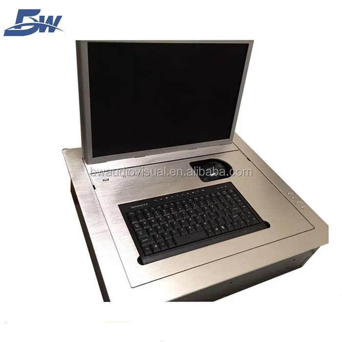BW Automatic Turnover LCD Flip Up Mechanism With HD Screen/Motorized Monitor Lifting System
