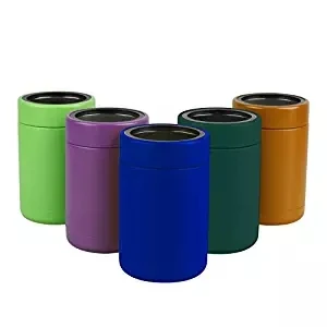 Stainless Steel Beer Holder Can Cooler, Fits All Standard 12 OZ Cans and Bottles