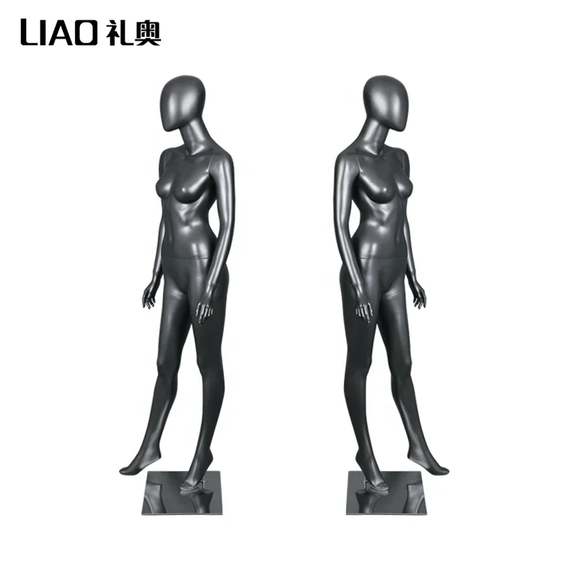Full body black underwear female mannequin fiberglass women dummy for garments display