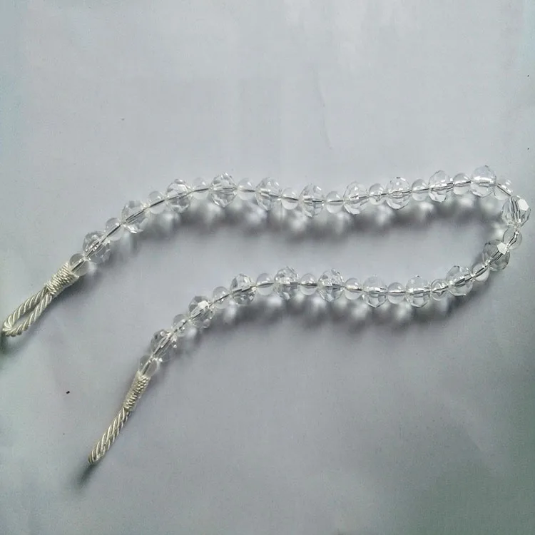 big Acrylic beads curtain tieback tassels fringe  2016 new products  curtains for the living room