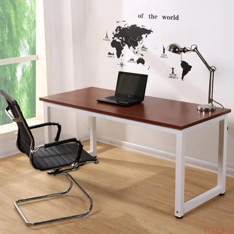 Modern Melamine table top and metal leg office table