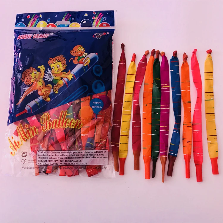 
100 Pack Rocket Balloons with Tube Party Pack Watch These Balloons Rocket to the Sky 