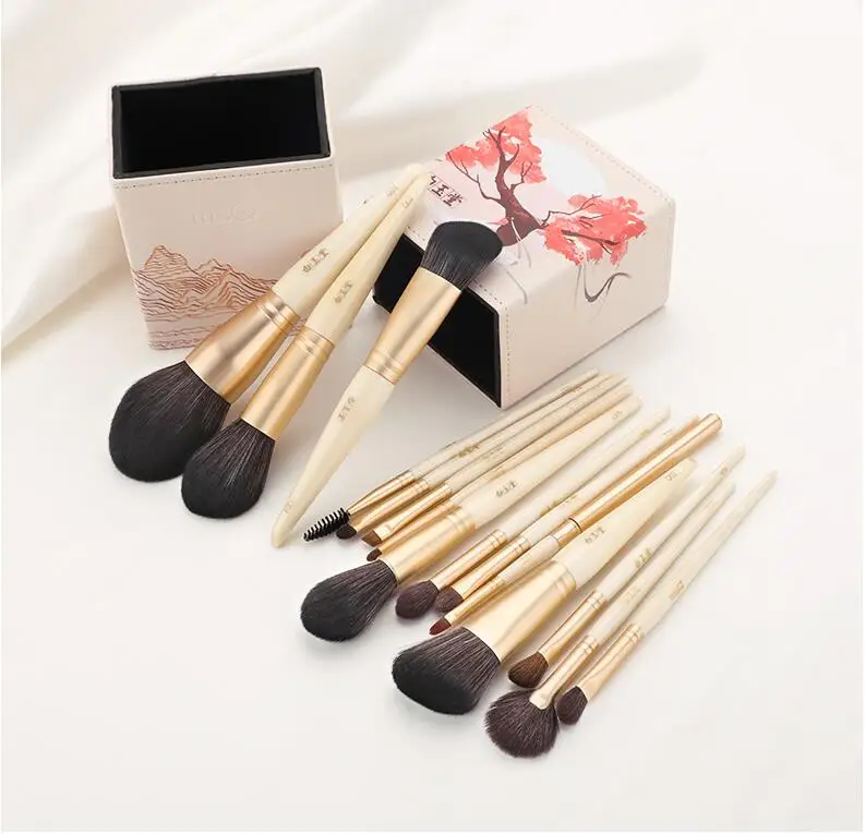 MSQ 15pcs new product 2019 make up brushes BYT series soft BSF synthetic hair beauty cosmetics