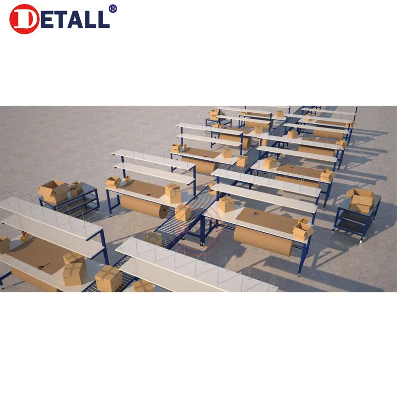 New Product Easy Warehouse Packing Benches for Packing Line
