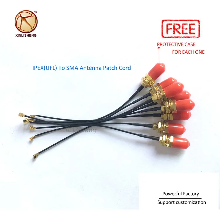 Customized Feeder IPEX To SMA Antenna Patch Cord With Cheap Price