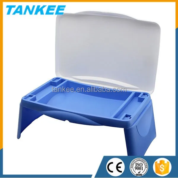 Children Foldable Plastic Lap desk with storage