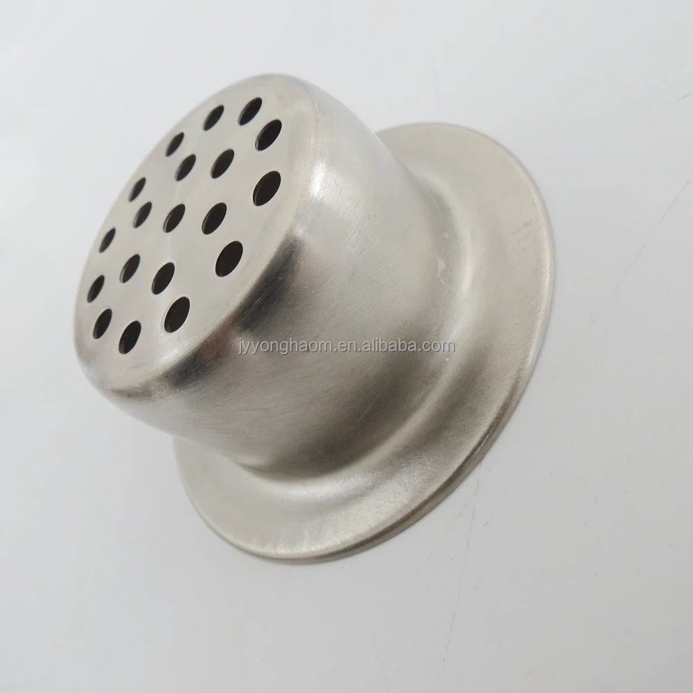 Customized basket strainer 304/316 stainless steel sink drain stopper