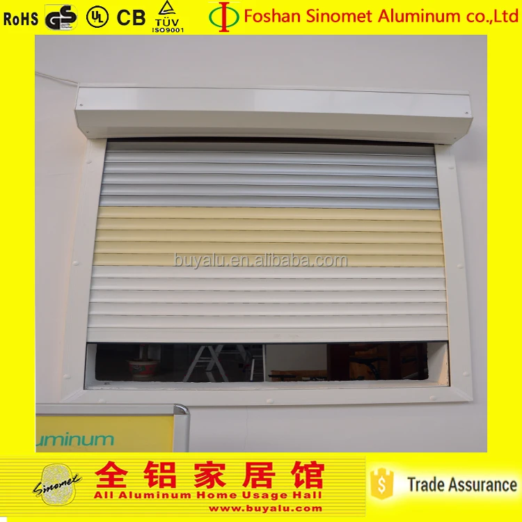 2019 Hot Sale Aluminum Shutter Window Rolling Shutter