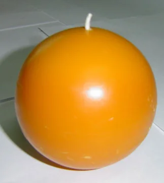 
Cordiform Beeswax Candle 