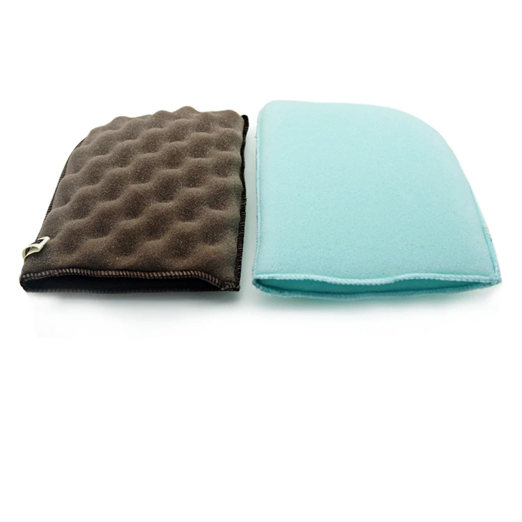 Sponge exfoliating body cleaning scrubber bath glove