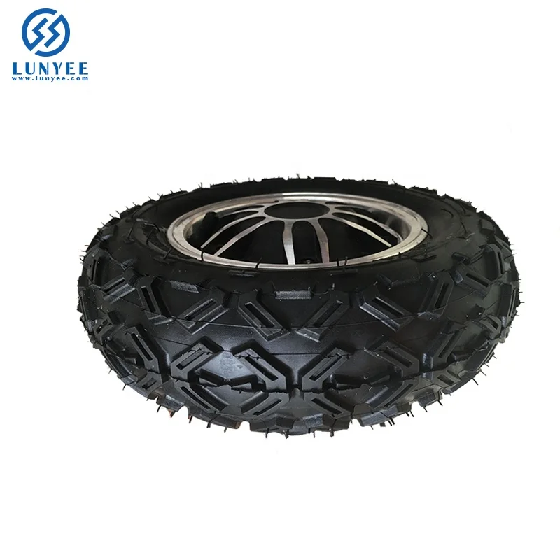 10 дюймов измельчитель одиночного вала Электрический мотор для центрального движения колеса для скутера