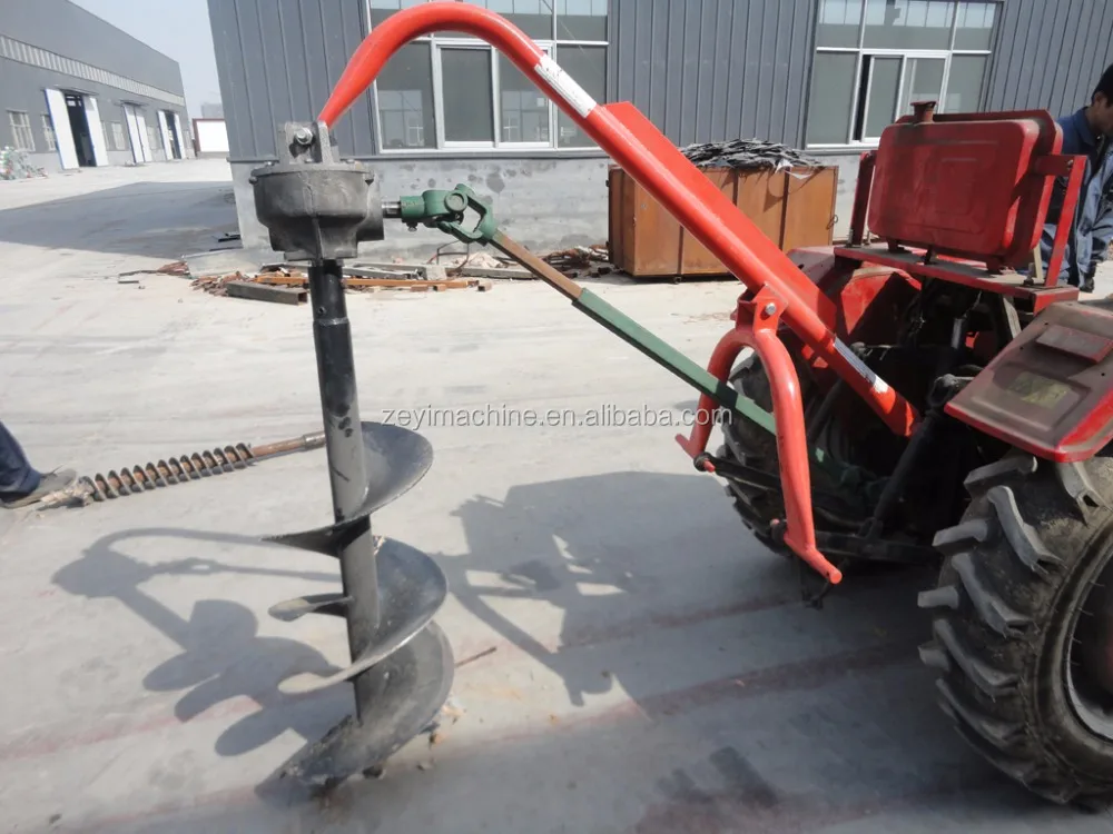 Tractor portable garden tool earth auger post hole borer for sale