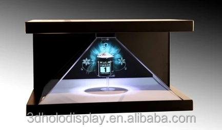 Hologram Machine 3D Box Holographic Pyramid Advertising Showcase