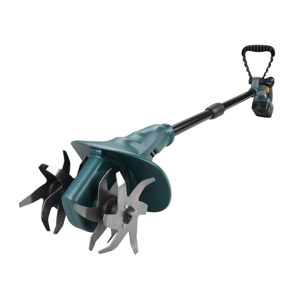 
East Tool 20V electric Cordless Lithium Garden rotary Hoe rake hoe combination 