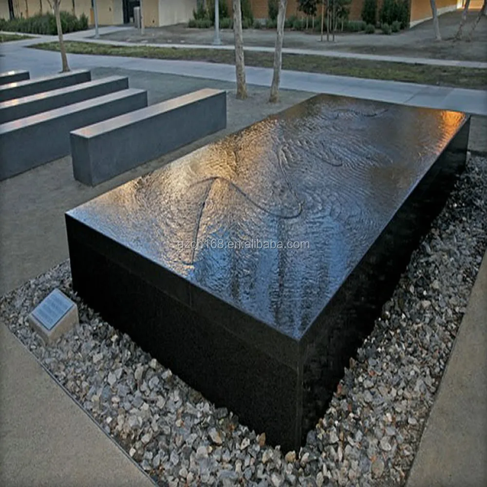 Decorative indoor artificial waterfall fountain, indoor jumping jet water fountain