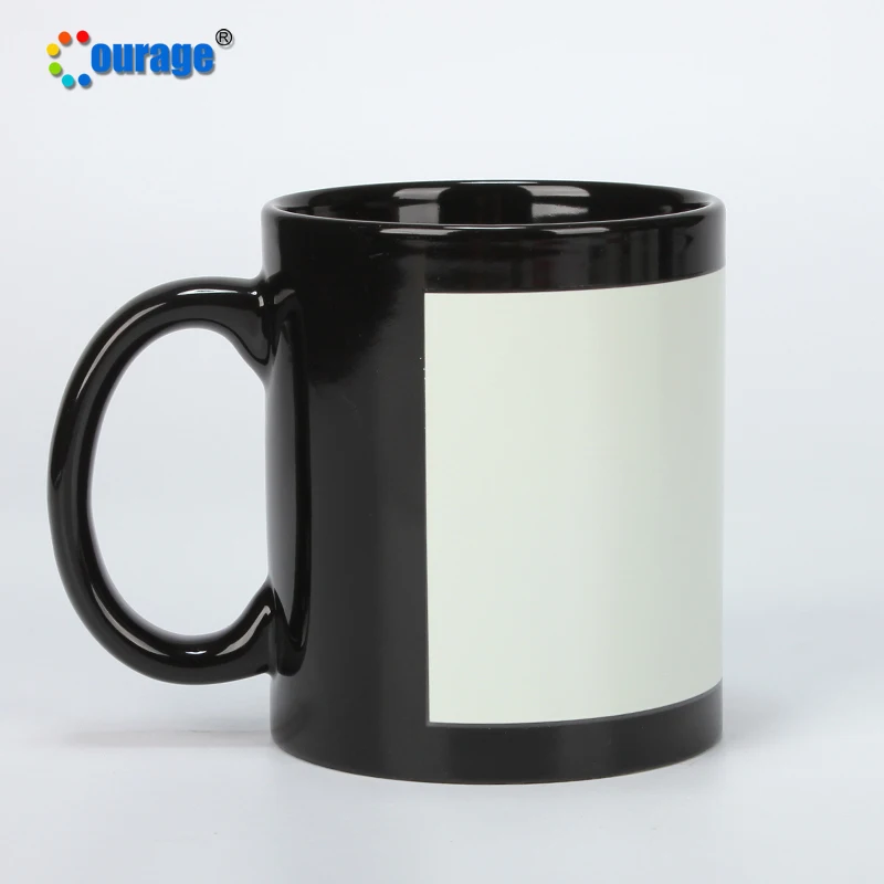 Courage 11oz Ceramic custom luminous sublimation magic mug
