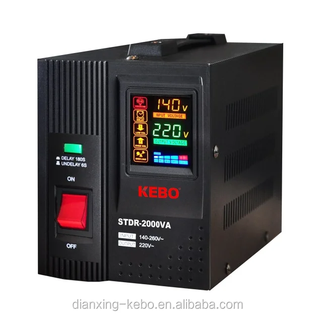 2000VA voltage stabilizer with full protection