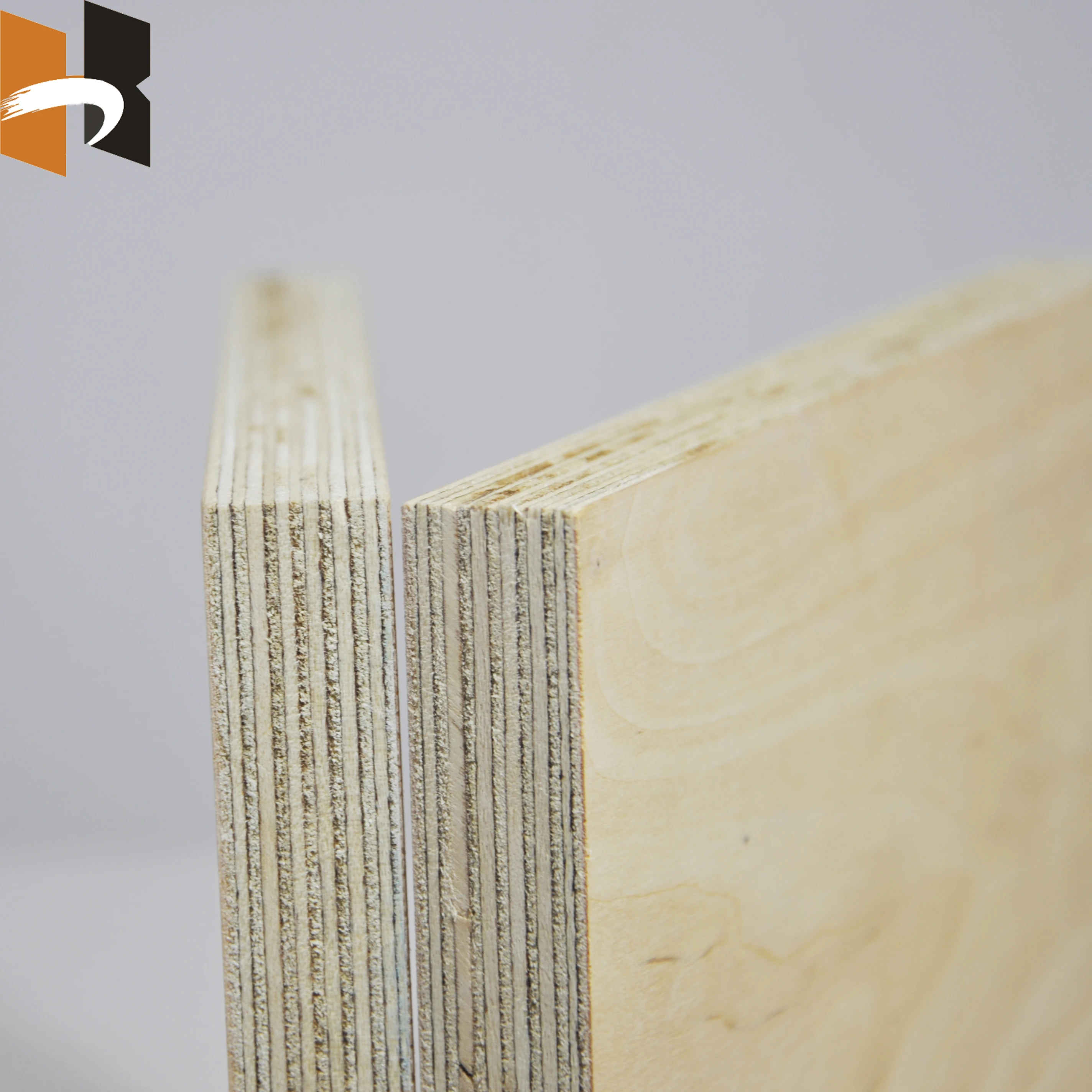 high quality  birch wood veneer plywood for furniture and cabinet