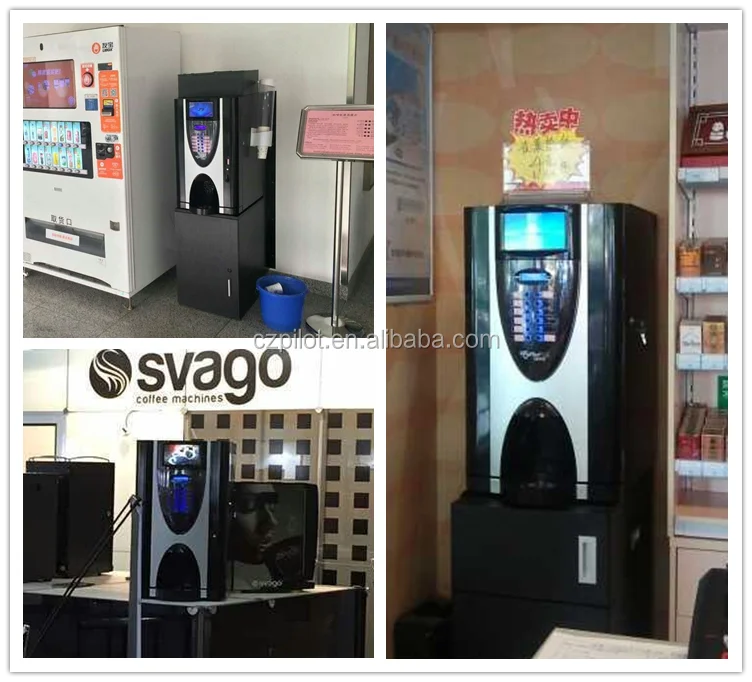 Fresh Brew Espresso Coffee Vending Machine -Golden Milano E3S