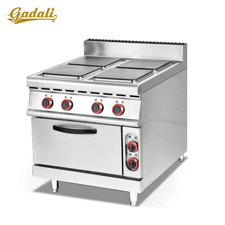 2018 Commercial Factory price stainless steel free standing 6 burner gas stoves cooker with oven