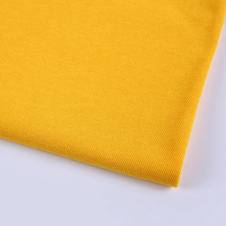 Free samples custom single jersey knit soft mesh polyester bird eye cotton fabric