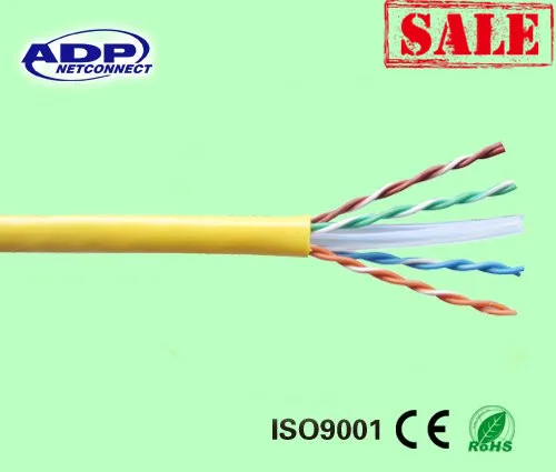 bulk 305m cable pull box utp category 6 pass fluke test cat6 network cable