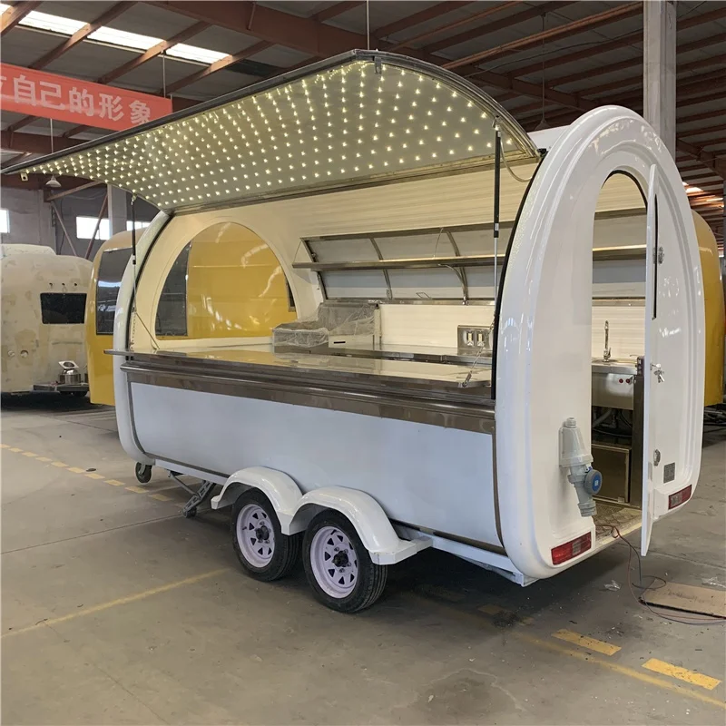 hotdog crepe food truck food van trailer