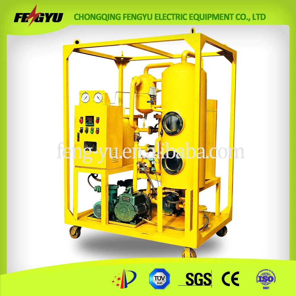 lubricating Oil filtration equipment/steam turbine oil filter machine