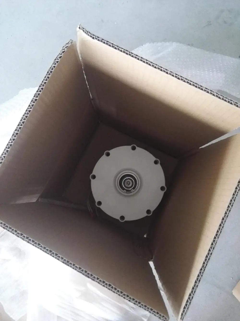 Low speed 100w 12V 24V 3 phase ac permanent magnet generator with CE