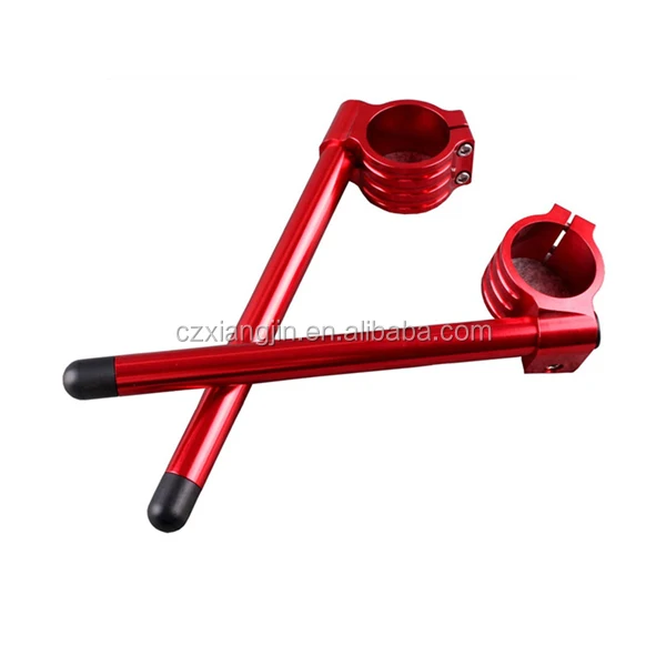
Aluminum CNC Machining Motorcycle Clip On Handlebar 