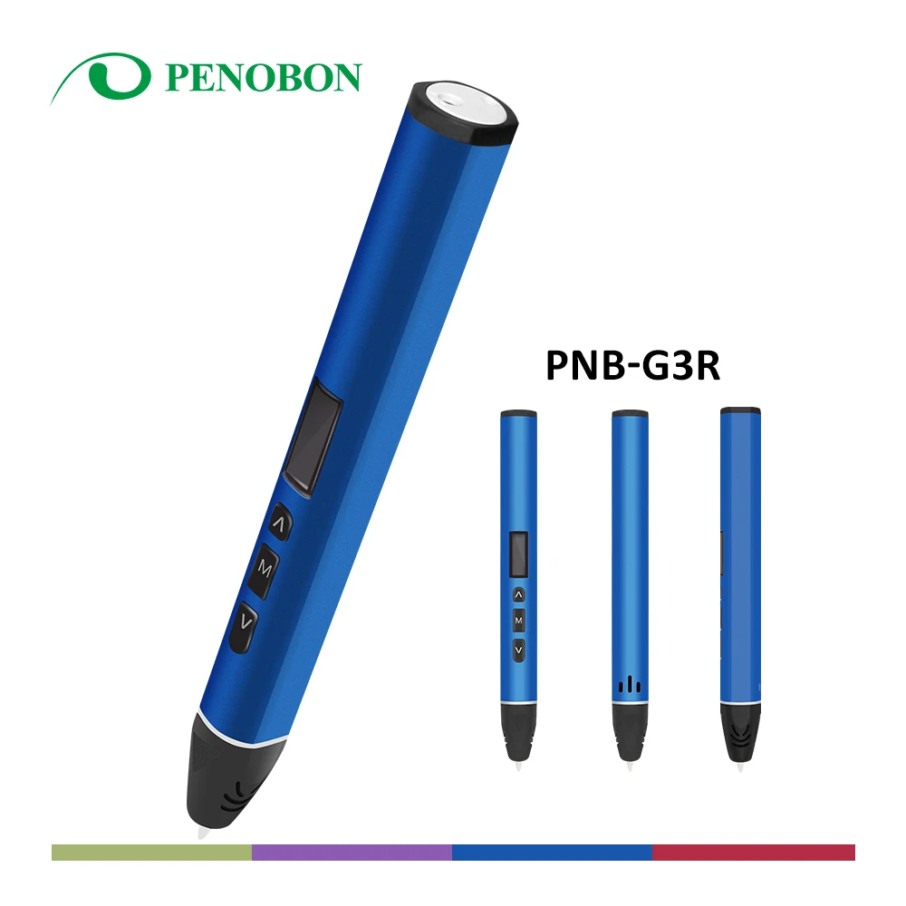 Customized intelligent  3d Printing  pen with PCL filament refills