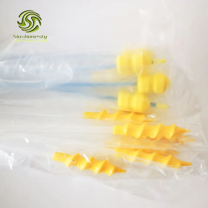 Artificial insemination semen spiral catheter for pig equipment