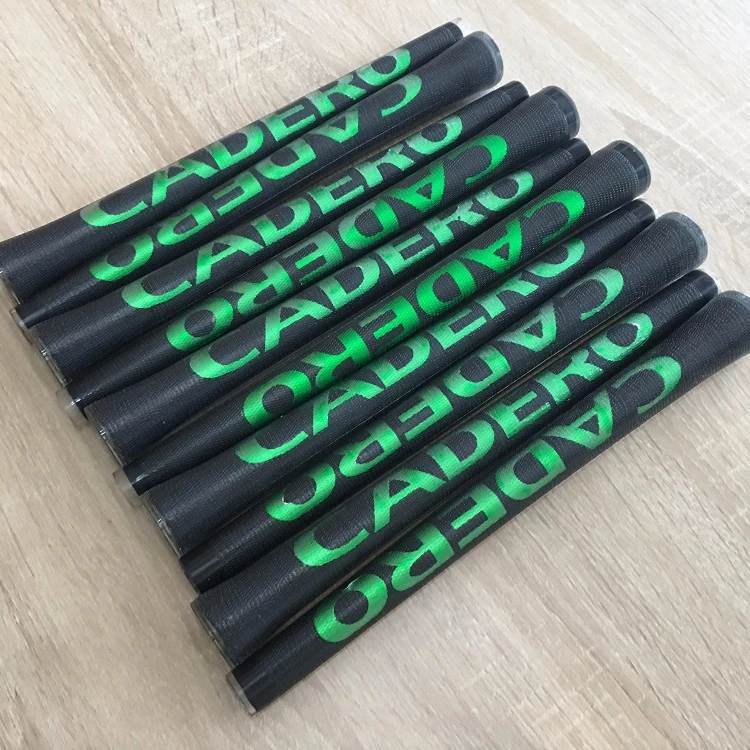 
NEW CADERO 2X2 AIR NER Crystal Standard Black/Green Golf Grips Transparent Club Grip 10 Colors Available With Soft Material 