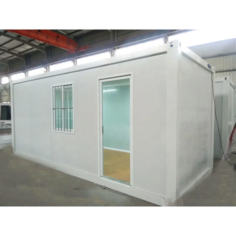 20FT Steel structure prefab modular container homes with CE certificate