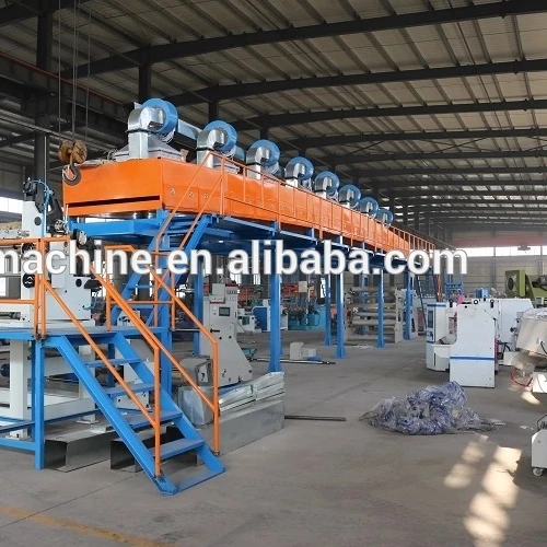 Surface protection PE film coating machine