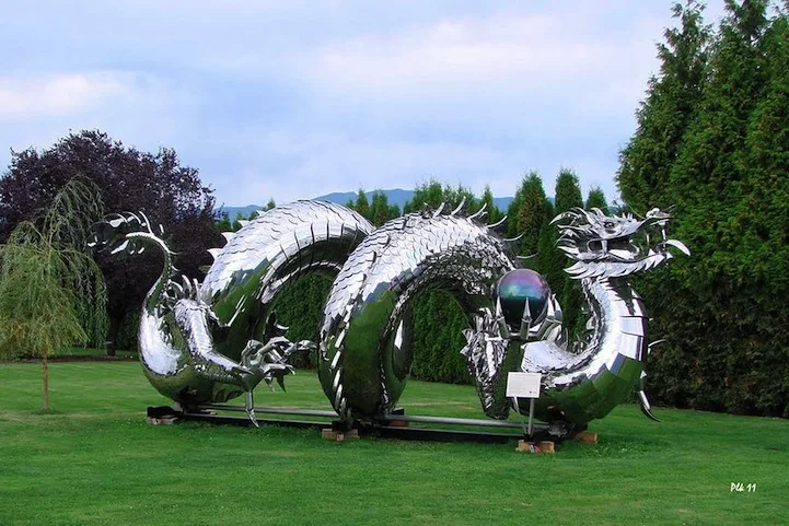  Огромные современные металлические художественные скульптуры из нержавеющей стали для улицы