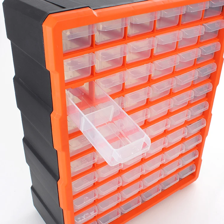 
adjustable cardboard 60 drawers plastic US gereral tool parts box 