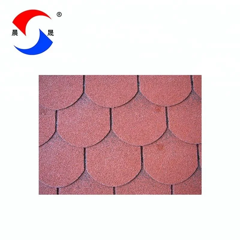 Blue colour 3-Tab asphalt shingle  for construction roofing