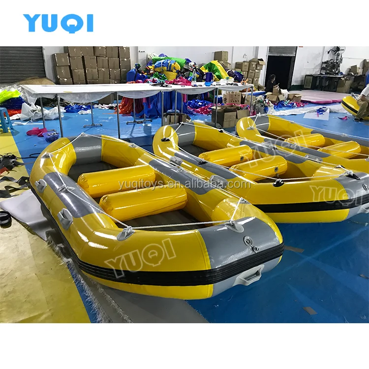 Cheap PVC Portable Fishing Rigid Inflatable Boat for sale