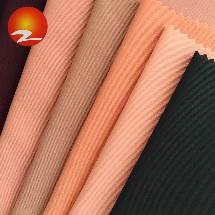 
Alibaba Supplier 96%T 4%SP Polyester Spandex Blend Fabric 