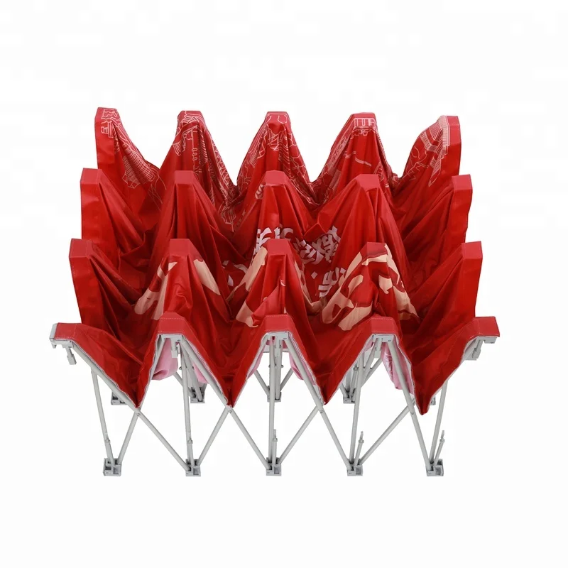 3*4 aluminum one fabric pop up displays backdrop display