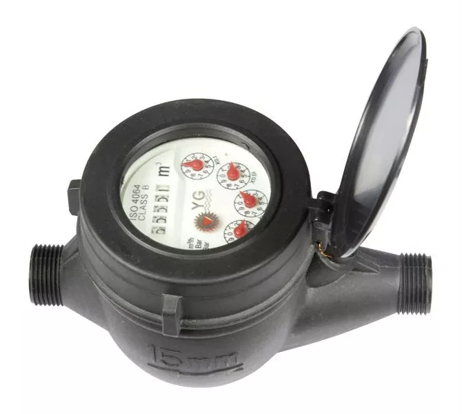 
Multi jet Dry Type Plastic Water Meter 