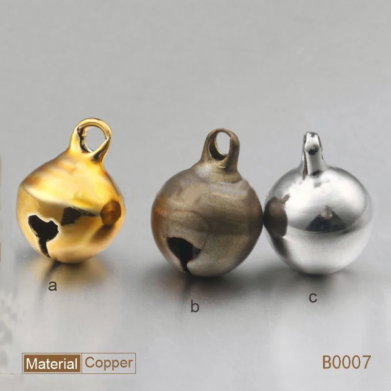 
Brass material various colors christmas bell crafts for sale 