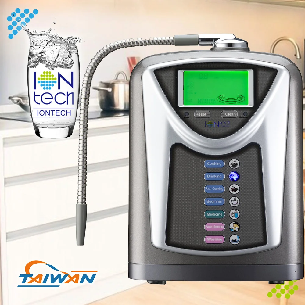 
Iontech IT589 made in Taiwan products, intelligent Alkaline water ionizer 